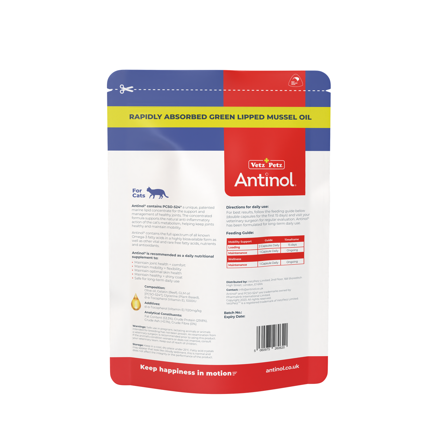 Antinol<sup>®</sup> Joint Care Pro for Cats