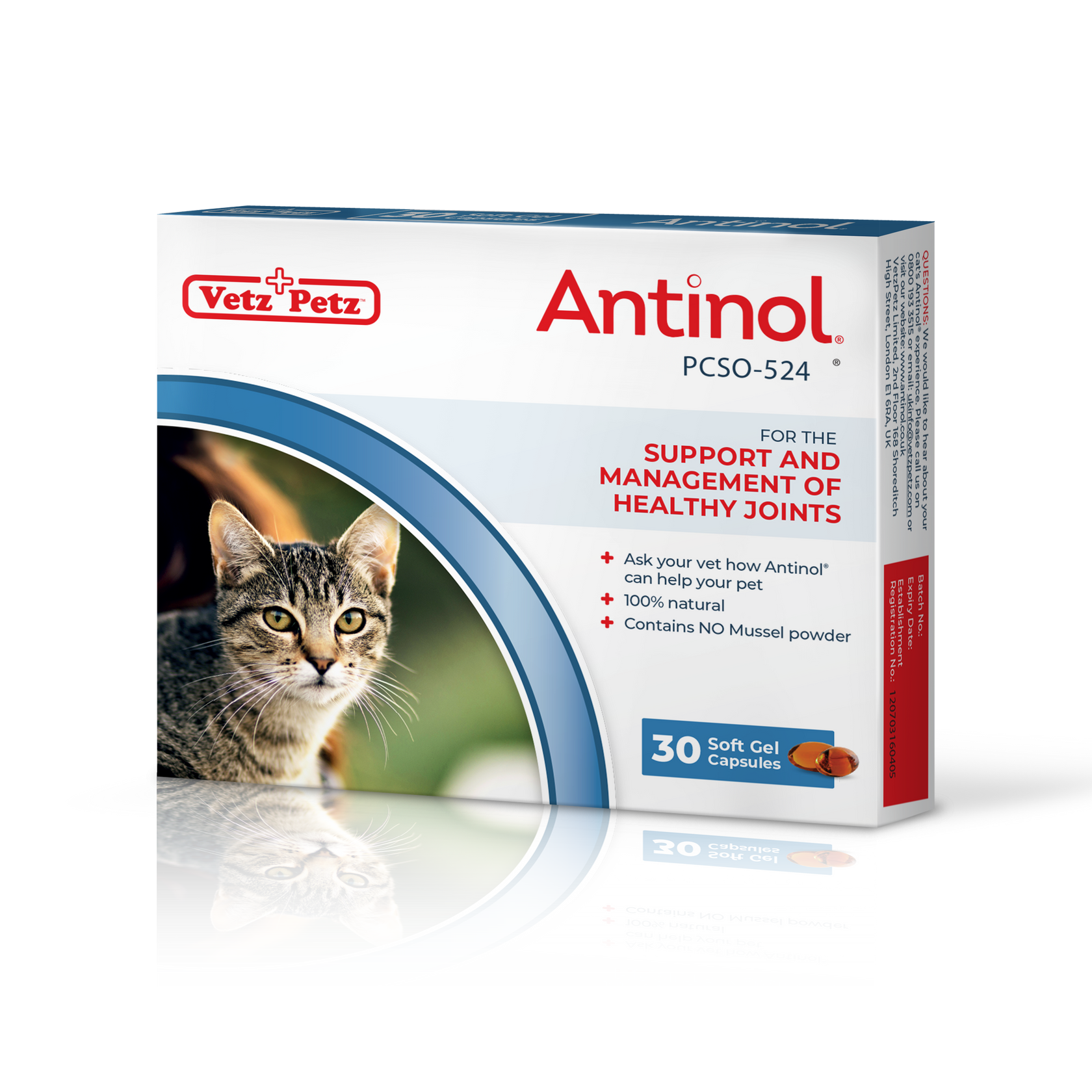 Antinol®️ for Cats Vetz Petz Antinol UK